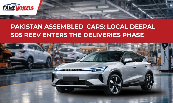 Pakistan Assembled Cars - Deepal S05 REEV enters delivery phase in modern assembly plant.